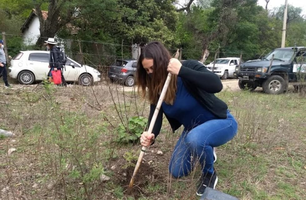 Plantaron 500 árboles de especies nativas en la Reserva Natural Vaquerías