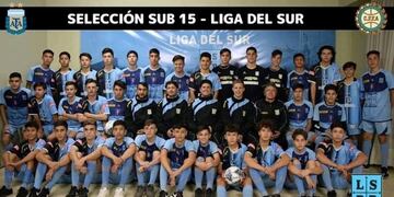 Selección Sub 15 Liga del Sur