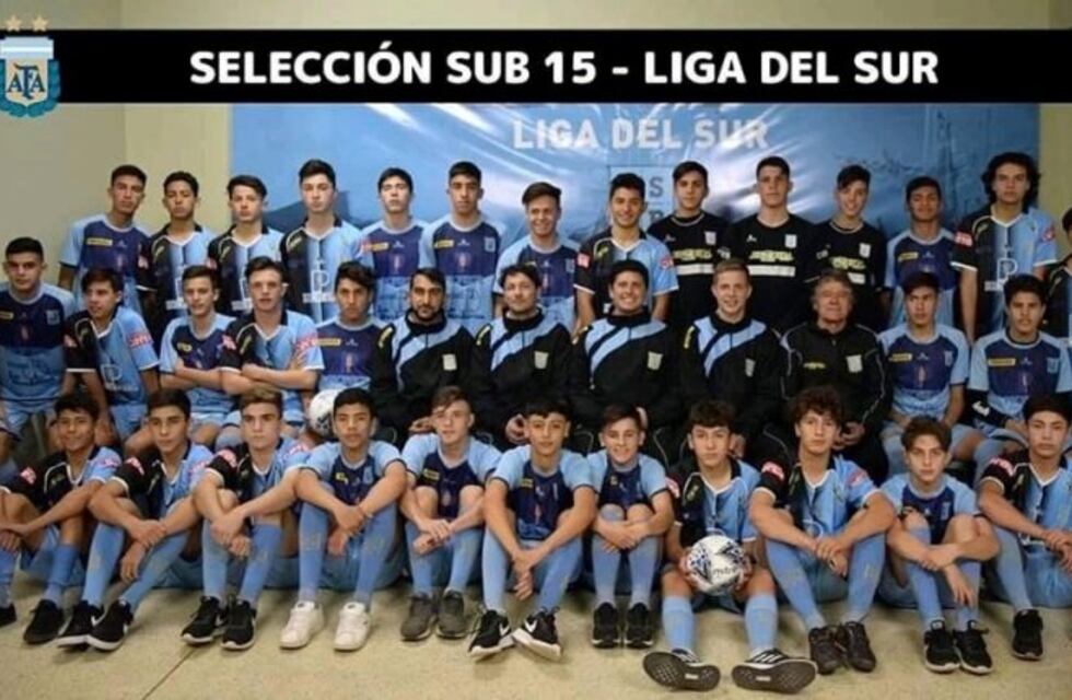 Liga del Sur: con tres jugadores puntaltenses se presentó oficialmente la selección Sub 15