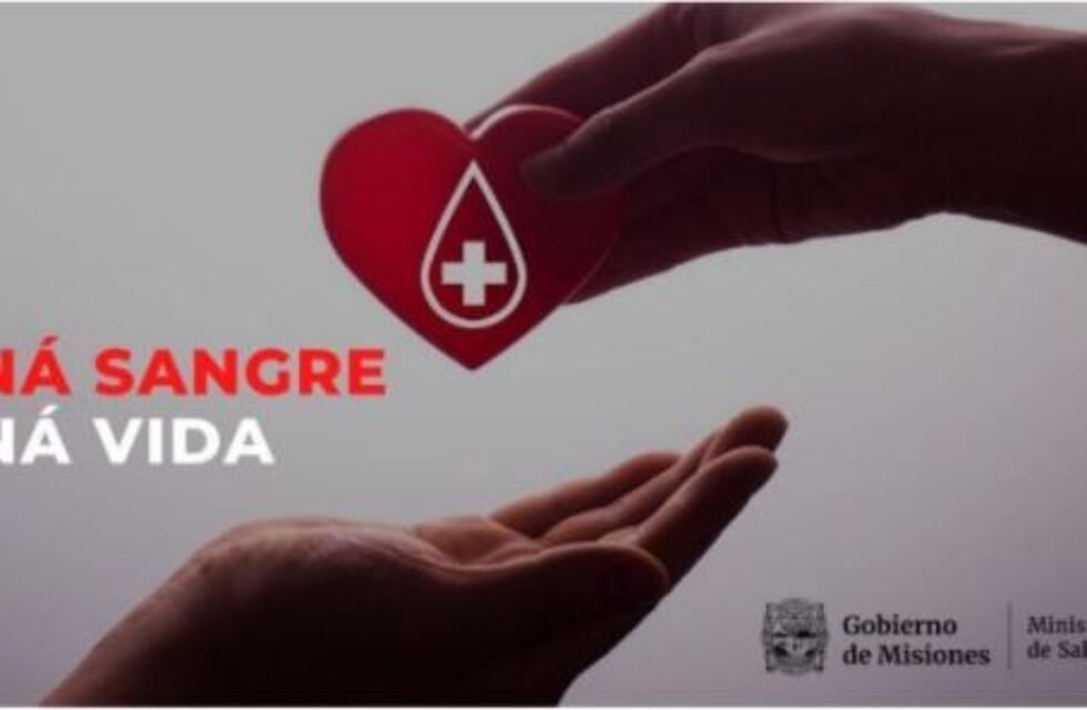 Este sábado habrá una jornada de donación de sangre en San Antonio