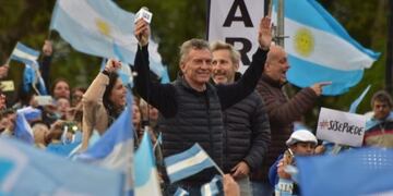 Mauricio Macri en Paraná\nCrédito: JXC