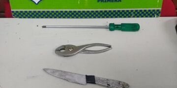 Asaltó a una mujer con un destornillador