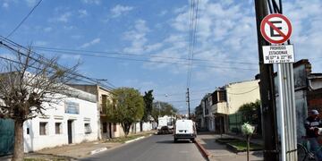 No se podrá estacionar en algunas calles de la zona norte de Capital