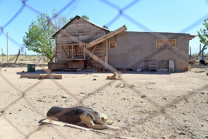 La humilde vivienda de Carmen López