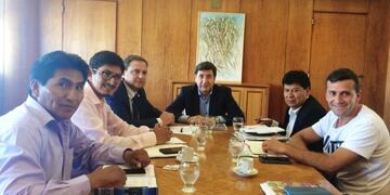 Arroyo recibió a Snopek e intendentes de Jujuy