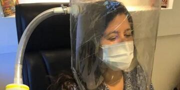 Tratamiento con ibuprofeno inhalado (Imagen ilustrativa)