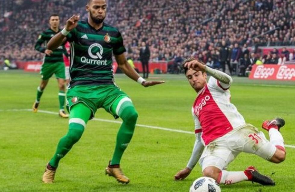 Tagliafico fue ovacionado en su debut oficial en el Ajax