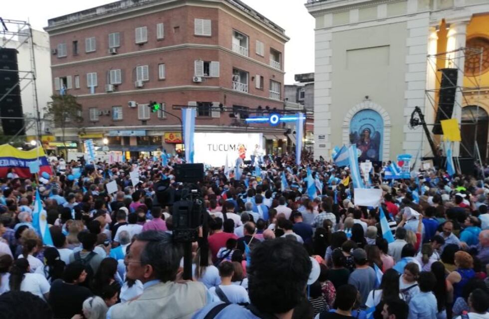 El acto más grande de Mauricio Macri hasta el momento por el "Sí se puede"