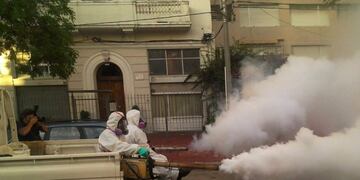 Fumigación espacial contra el aedes aegypt