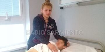 El niño presuntamente castigado con su madre en el hospital\u002E