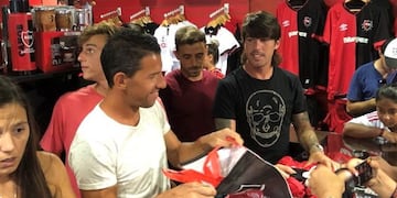 La camiseta podrá verse en la cancha el próximo domingo frente a Boca