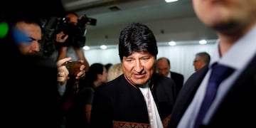 Evo Morales en Argentina\u002E (Reuters)