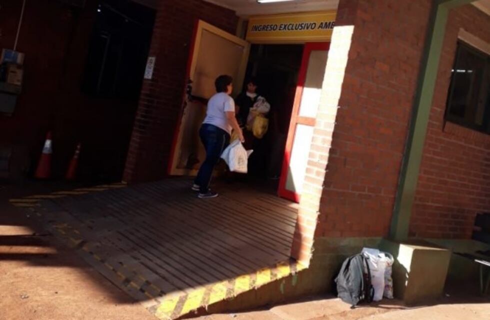 Vecinos de Eldorado donaron sábanas para el hospital