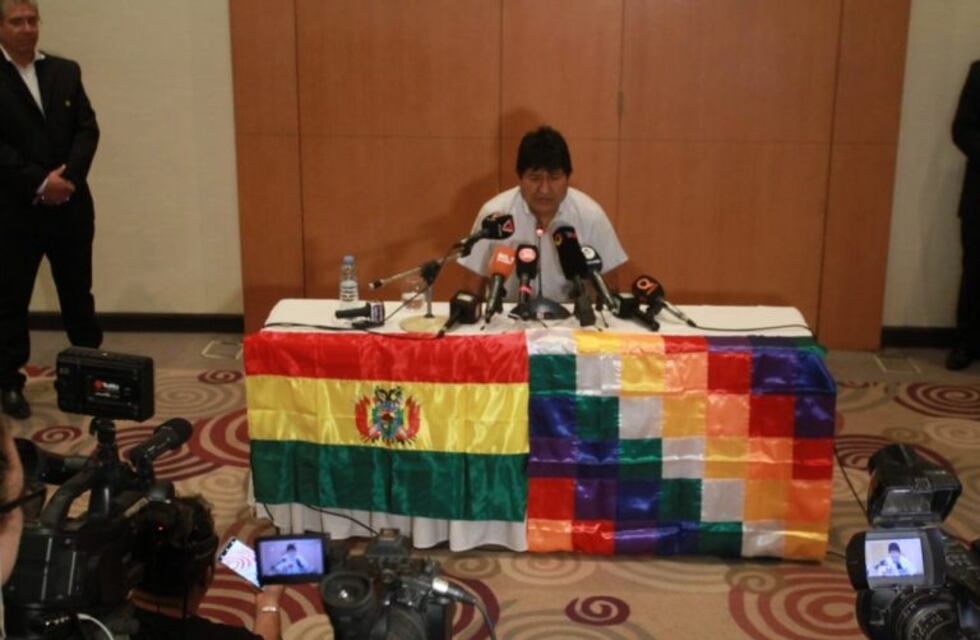 Evo Morales está en Mendoza y será declarado "visitante ilustre"