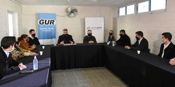 Reunión de seguridad en la GUR
