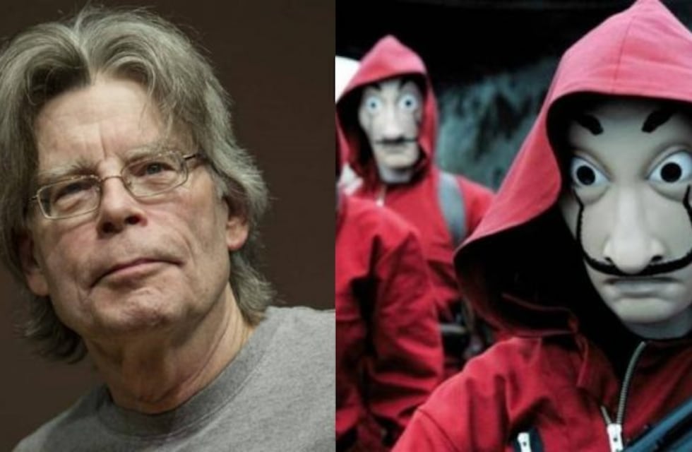 Stephen King opinó sobre la tercera temporada de "La Casa de Papel"