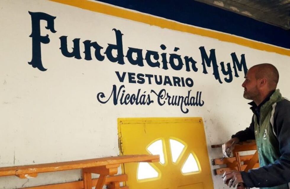 El vestuario de MyM llevará el nombre Nicolás Crundall