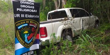 Eldorado: Policías hallaron una camioneta que había sido sustraída hace unos meses