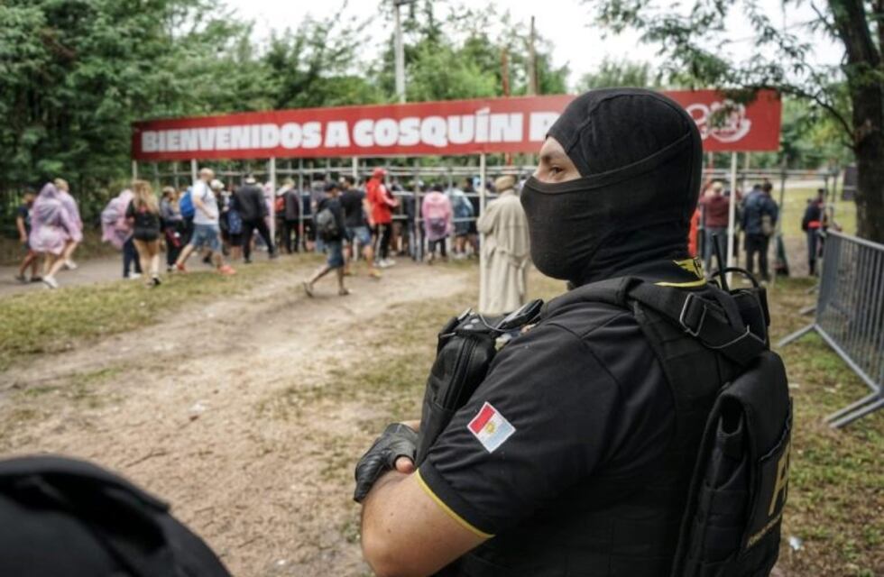 Seis detenidos y 183 operativos por drogas durante el Cosquín Rock
