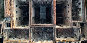 Afortunadamente, nadie murió durante el siniestro\u002E Pero se perdió parte de la historia de Brasil\u002E (Foto: Tomaz Silva/Agencia Brazil/ DPA)