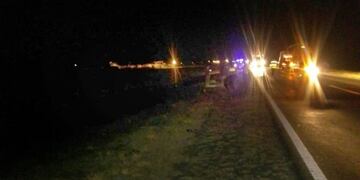 Accidente vehícular en Ruta 11 (Web)\u002E