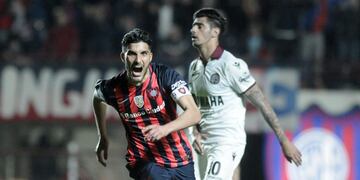 Nicolás Blandi, el héroe de la jornada \