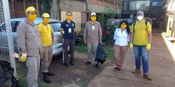 Este jueves los trabajos se centraron en el hospital de Eldorado\u002E