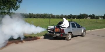 Fumigación en Arroyito
