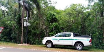 Implementaron los nuevos radares en las rutas que atraviesan el Parque Nacional Iguazú\u002E