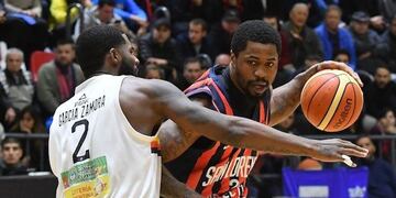 San Martín perdió la segunda final ante San Lorenzo\u002E (Foto: Prensa La Liga)