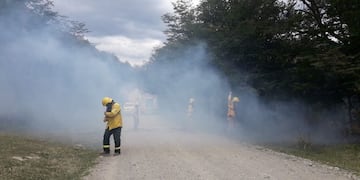 Incendio en Tolhuin\u002E