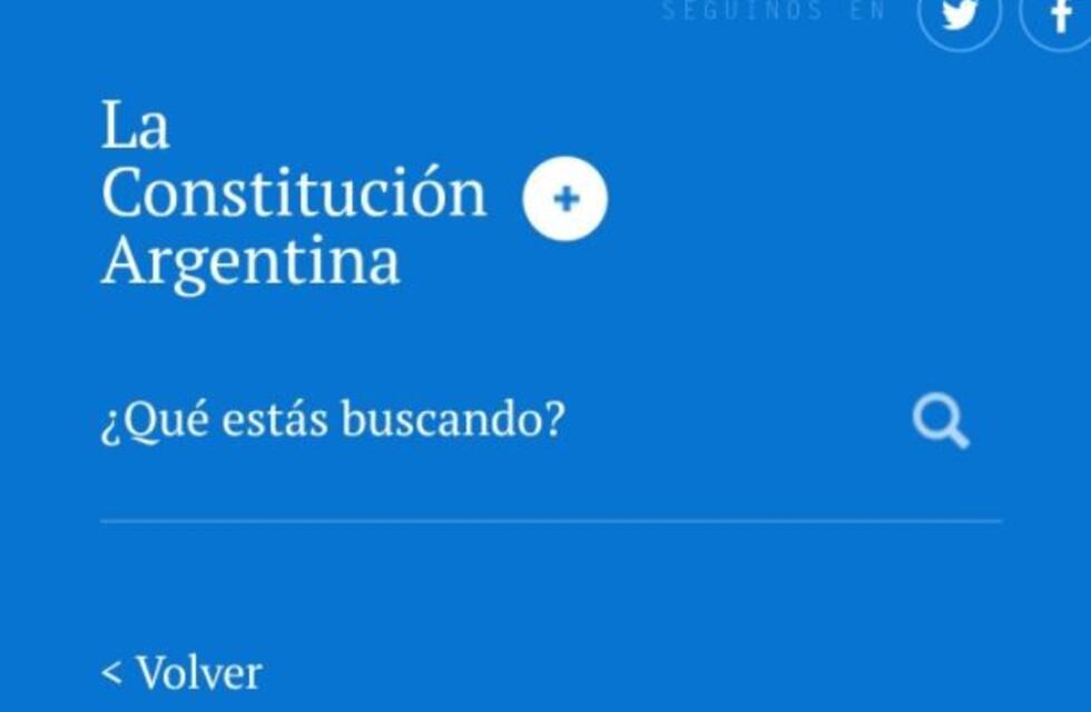 Lanzaron un buscador digital avanzado sobre la Constitución Argentina