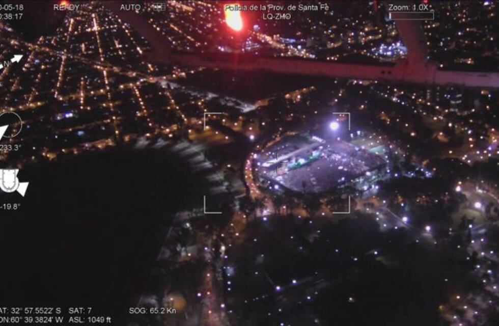 Comienza el operativo de seguridad para el segundo recital de La Renga en Rosario