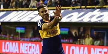 Eduardo Salvio y su Kame Hame Ha (Foto: Bolavip)\u002E