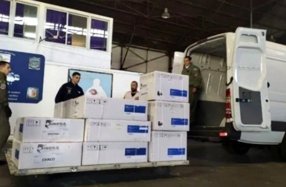 Coronavirus: llegaron respiradores y dos mil tests