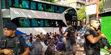 Batalla campal entre sindicalistas en Mendoza