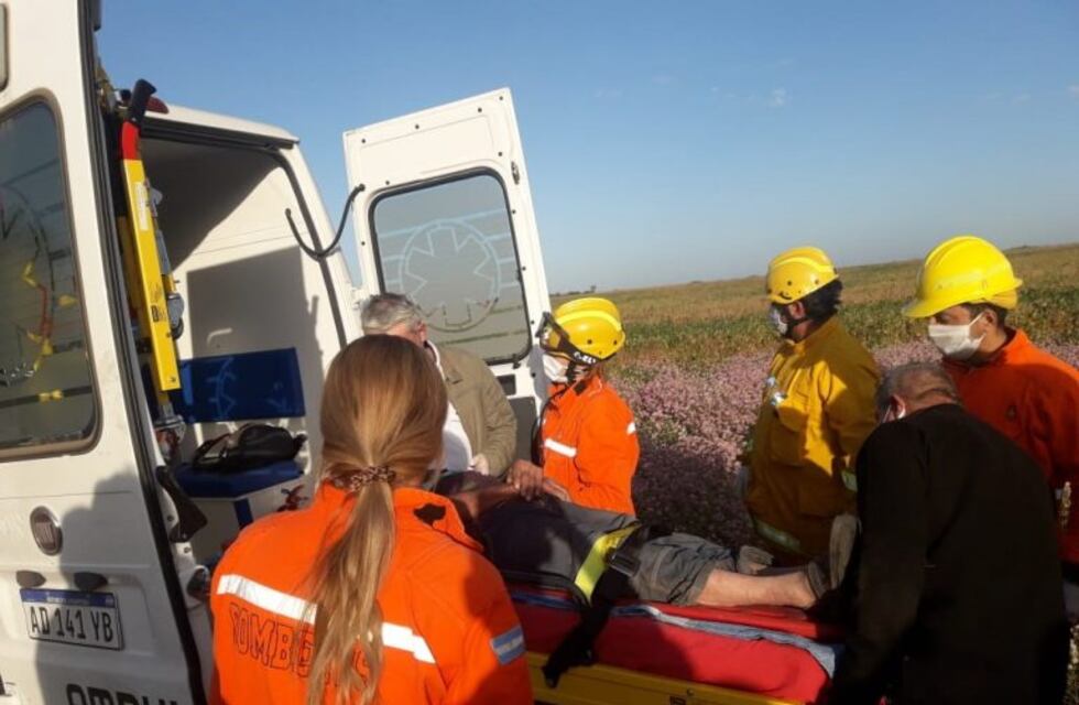 Costa Sacate: encontraron a un hombre perdido en un maizal