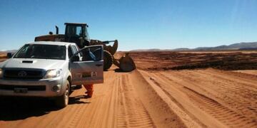 La DPV realizó trabajos en Cauchari, Jujuy