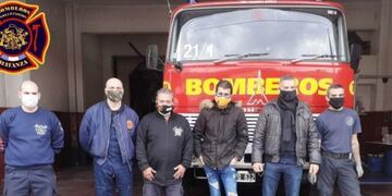 Bomberos de Ramos Mejía, La Matanza (Foto: TN)