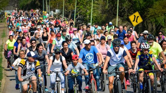 Pedaleada Gualeguaychú\nCrédito: Cicloturismo MTB Gchú