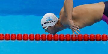 El casildense superó una nueva prueba en Río de Janeiro, donde también participó de los Juegos Olímpicos en 2016\u002E (EFE)