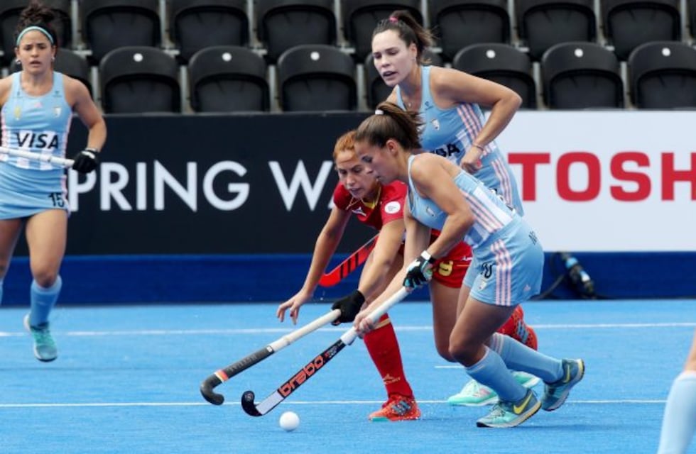 Las Leonas debutaron con goleada en el Mundial de Hockey
