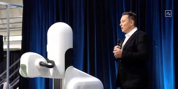 Elon Musk en la presentación de Neuralink