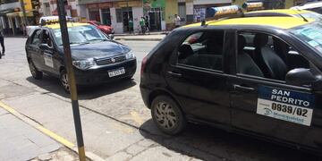 Taxis compartido, en Jujuy