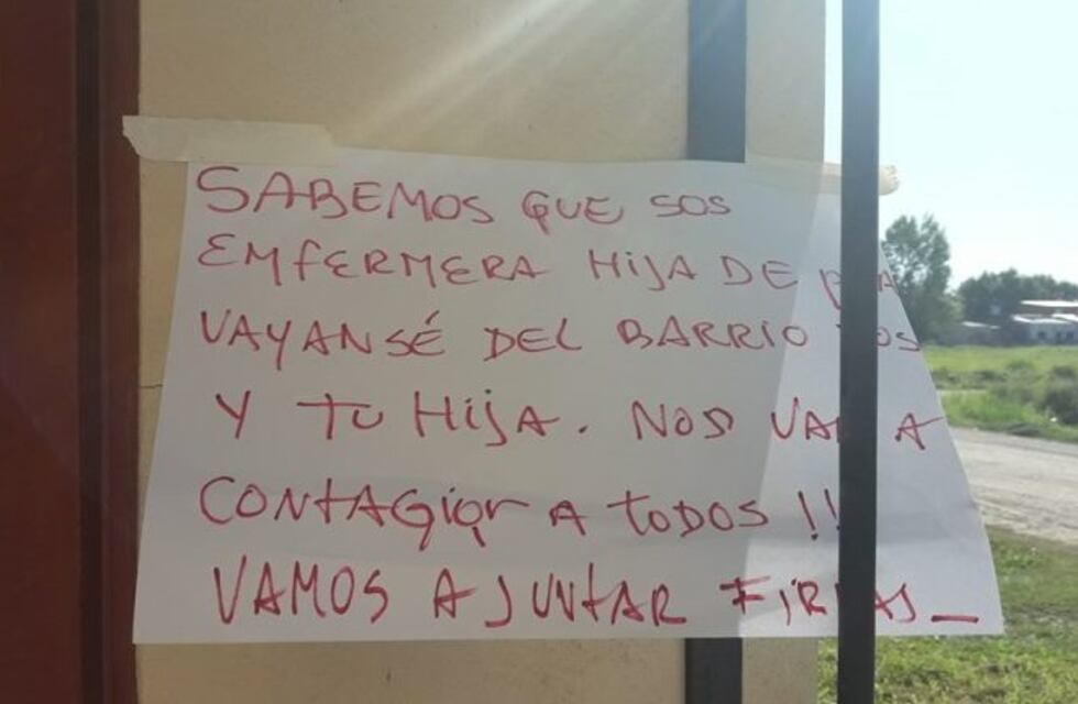 Enfermera del hospital Cullen vive amenazada por los vecinos que temen contagio de coronavirus