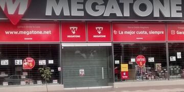 El inmueble pertenece a la red de la empresa Megatone\u002E (Pablo Reyna)