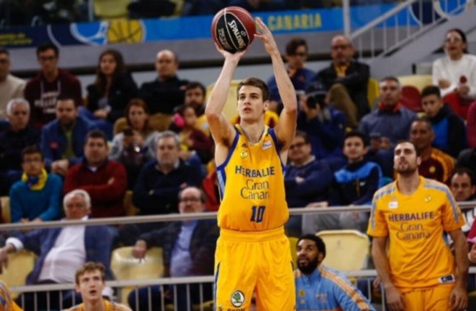 Brussino anotó cinco puntos en la derrota del Gran Canaria