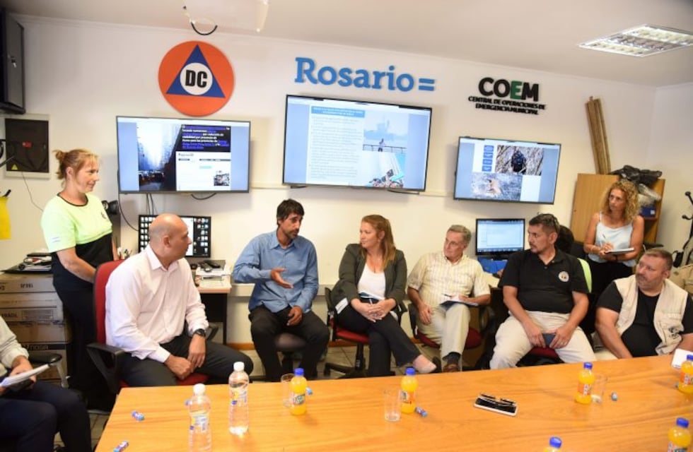 Fuego en las islas: municipio, Provincia y Nación avanzan en un protocolo de actuación