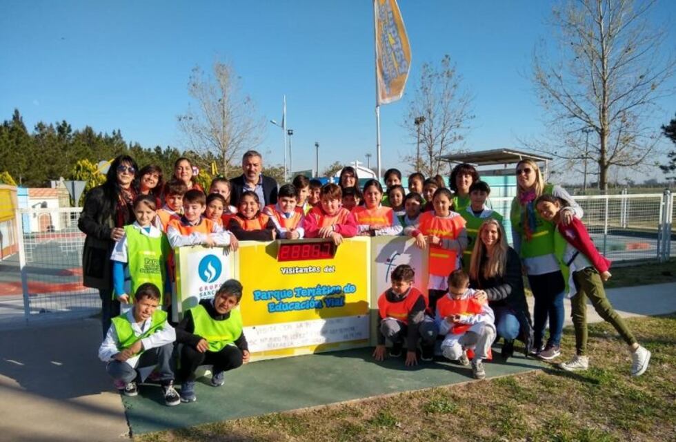 Viajaron a Sunchales para brindarle educación vial a escuelas primarias