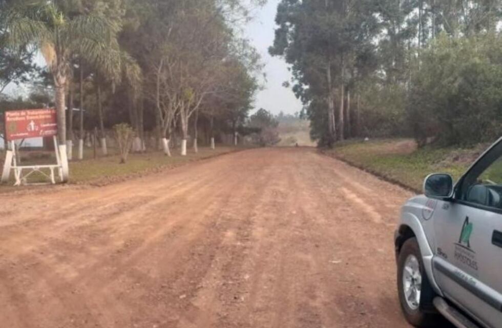 Apóstoles: finalizaron las obras en la calle de acceso a la Planta de Reciclaje